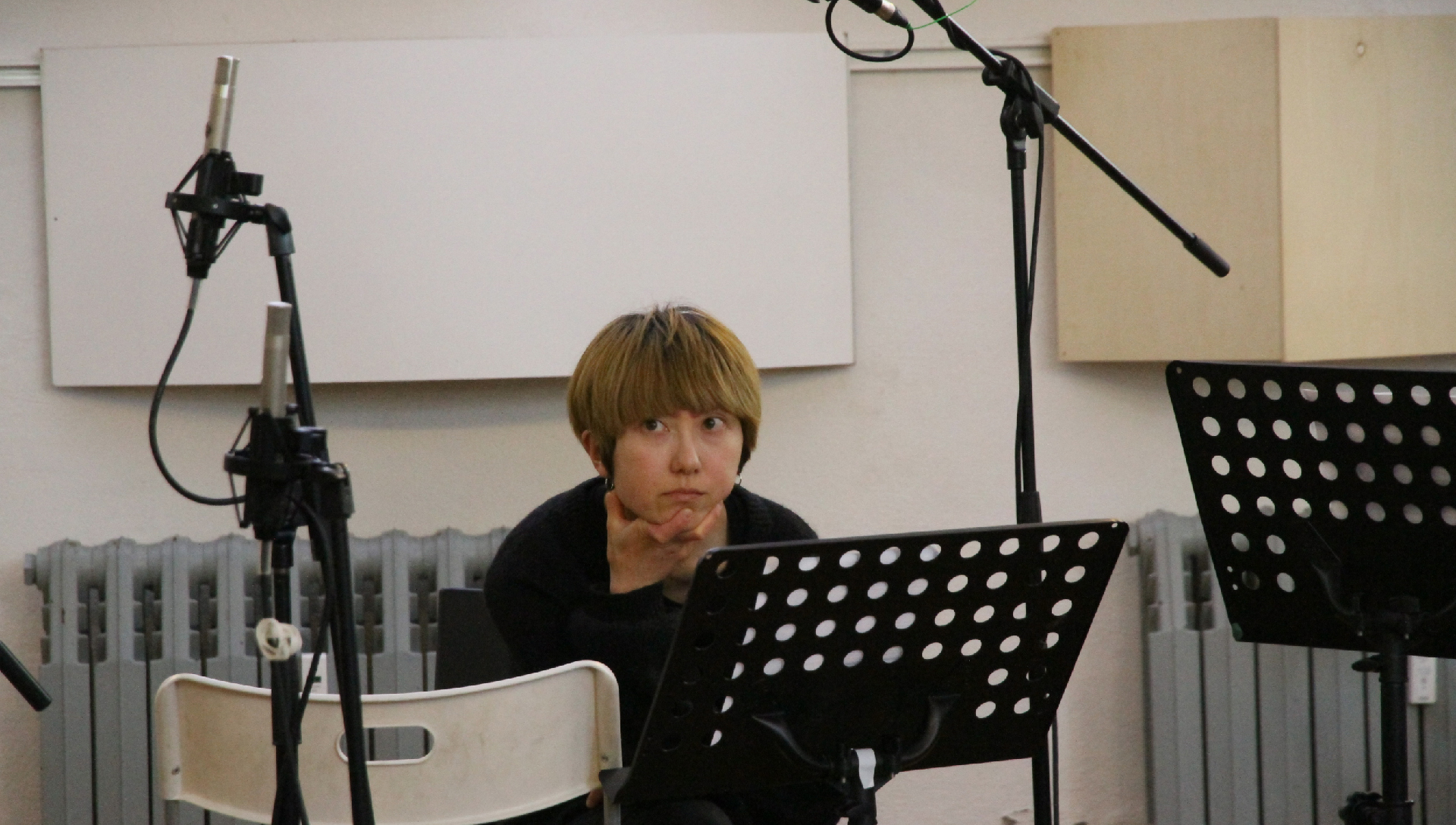 2019-07-08 Ame Zek's 'Unfinished sense of time' im Studio Börne45